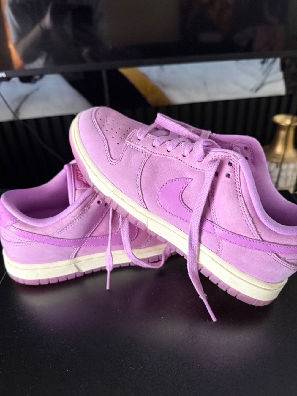 Nike Lavender/Purple Low-Top Sneakers